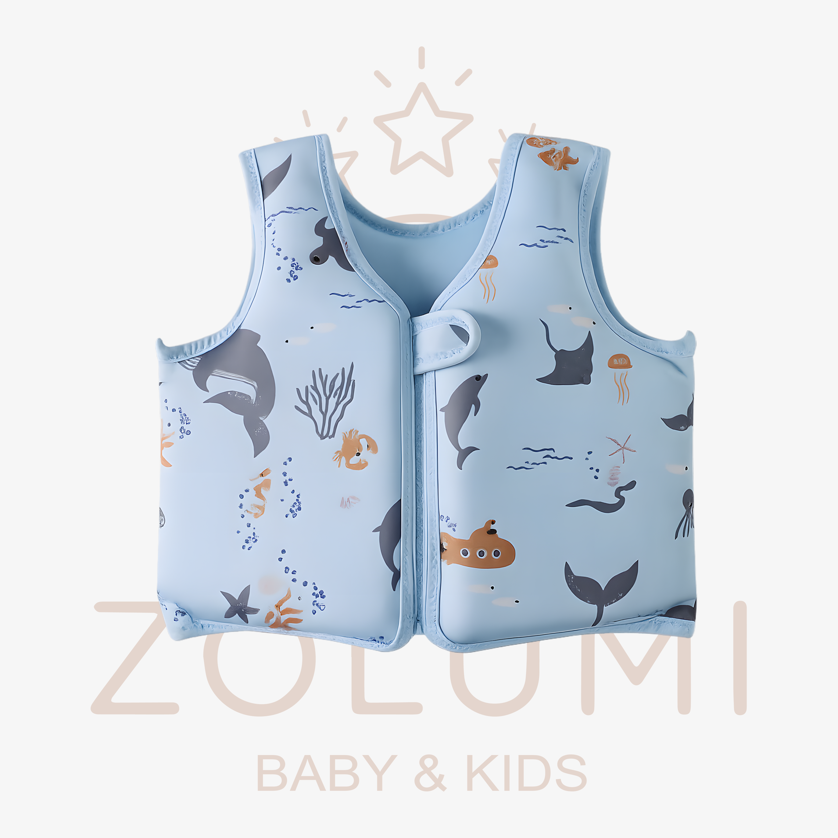 BABY FLOAT JACKET™ - Ocean Blue