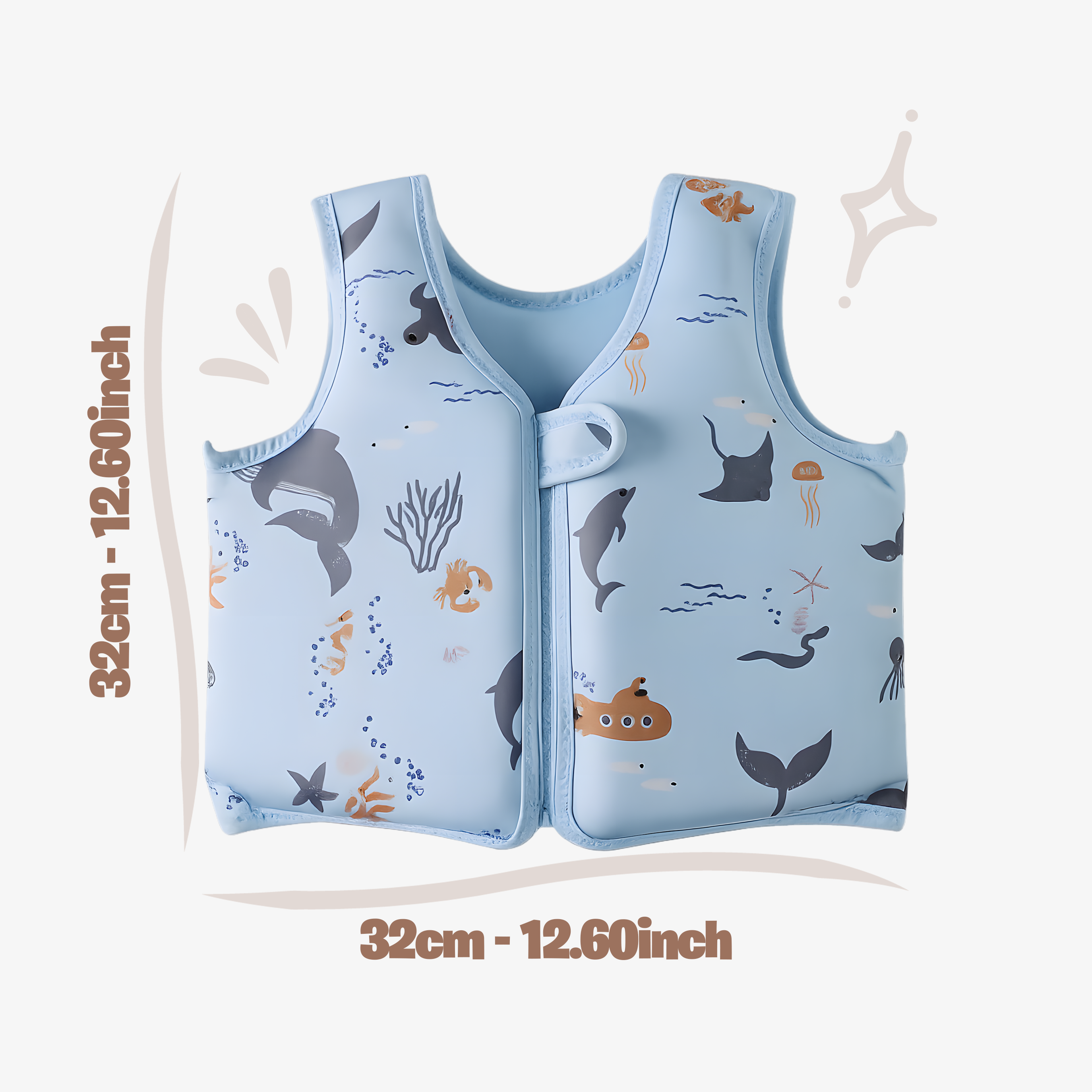 BABY FLOAT JACKET™ - Ocean Blue